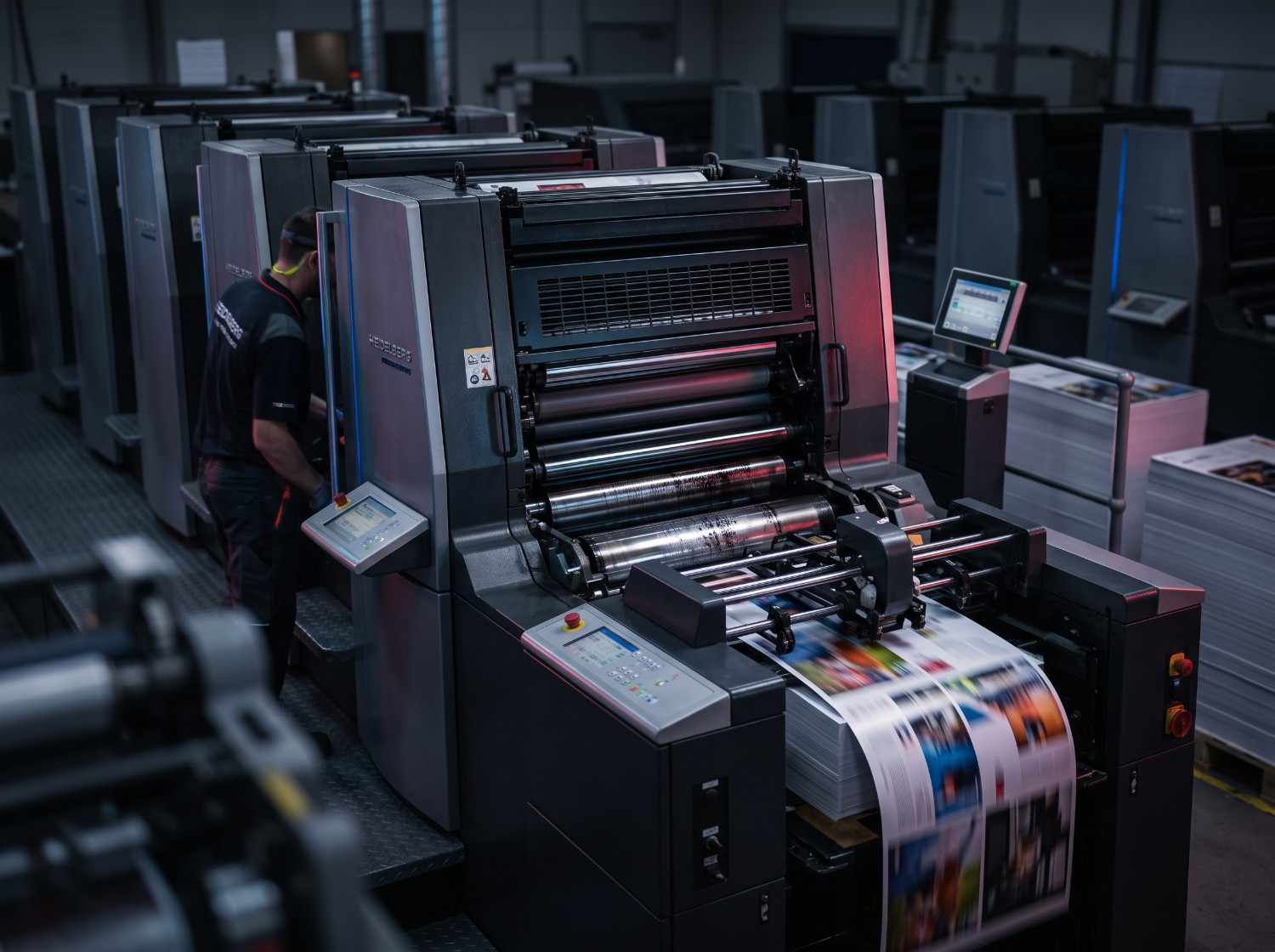 Industrial Printing Press