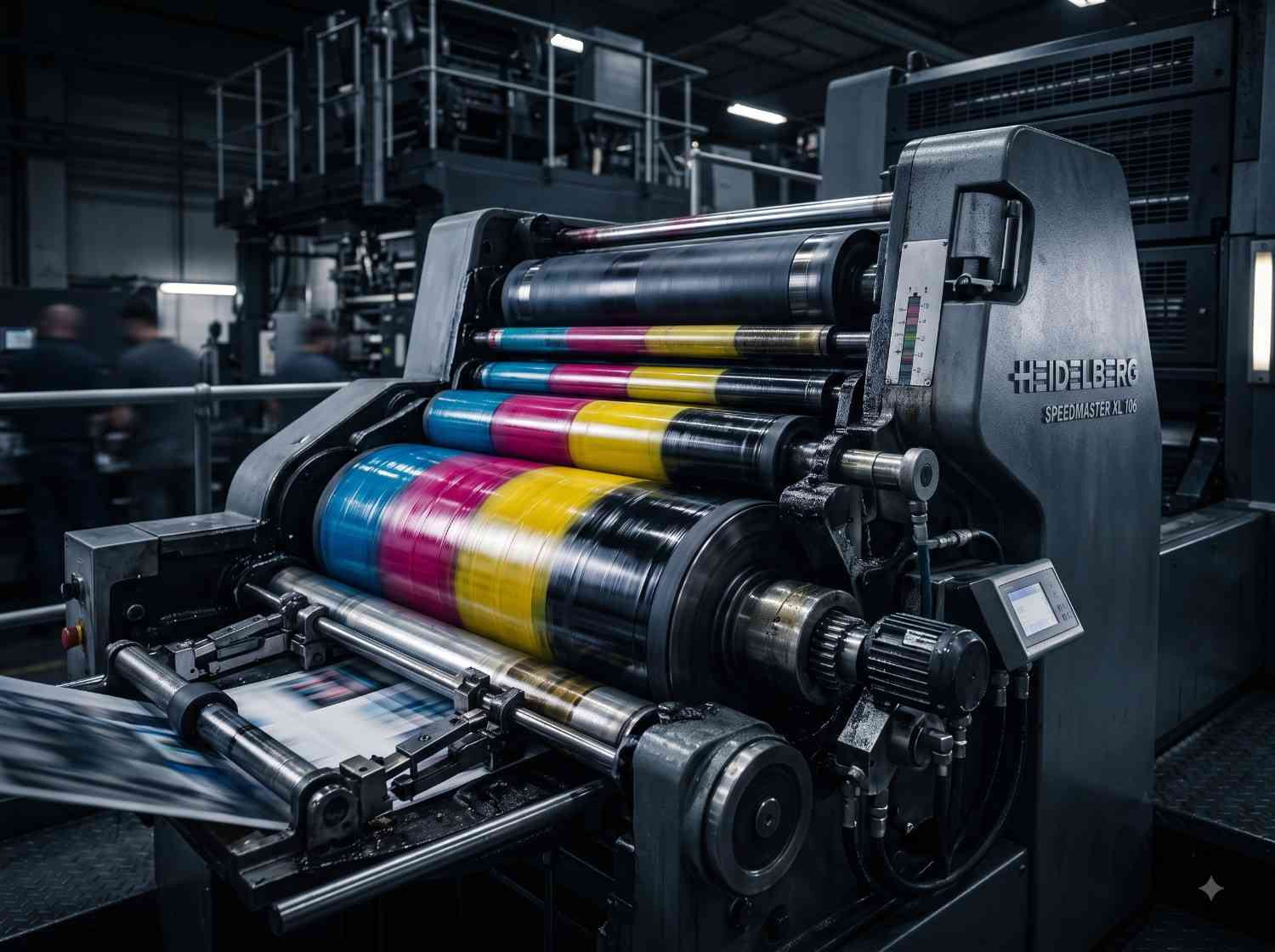 Industrial Offset Litho Printing Press