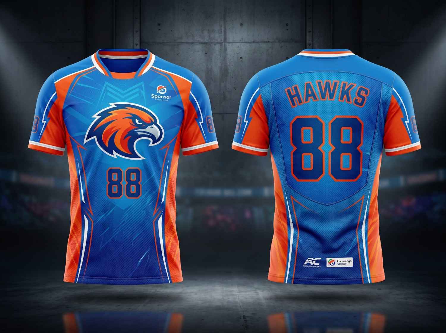 Sports Team Jersey Mockup