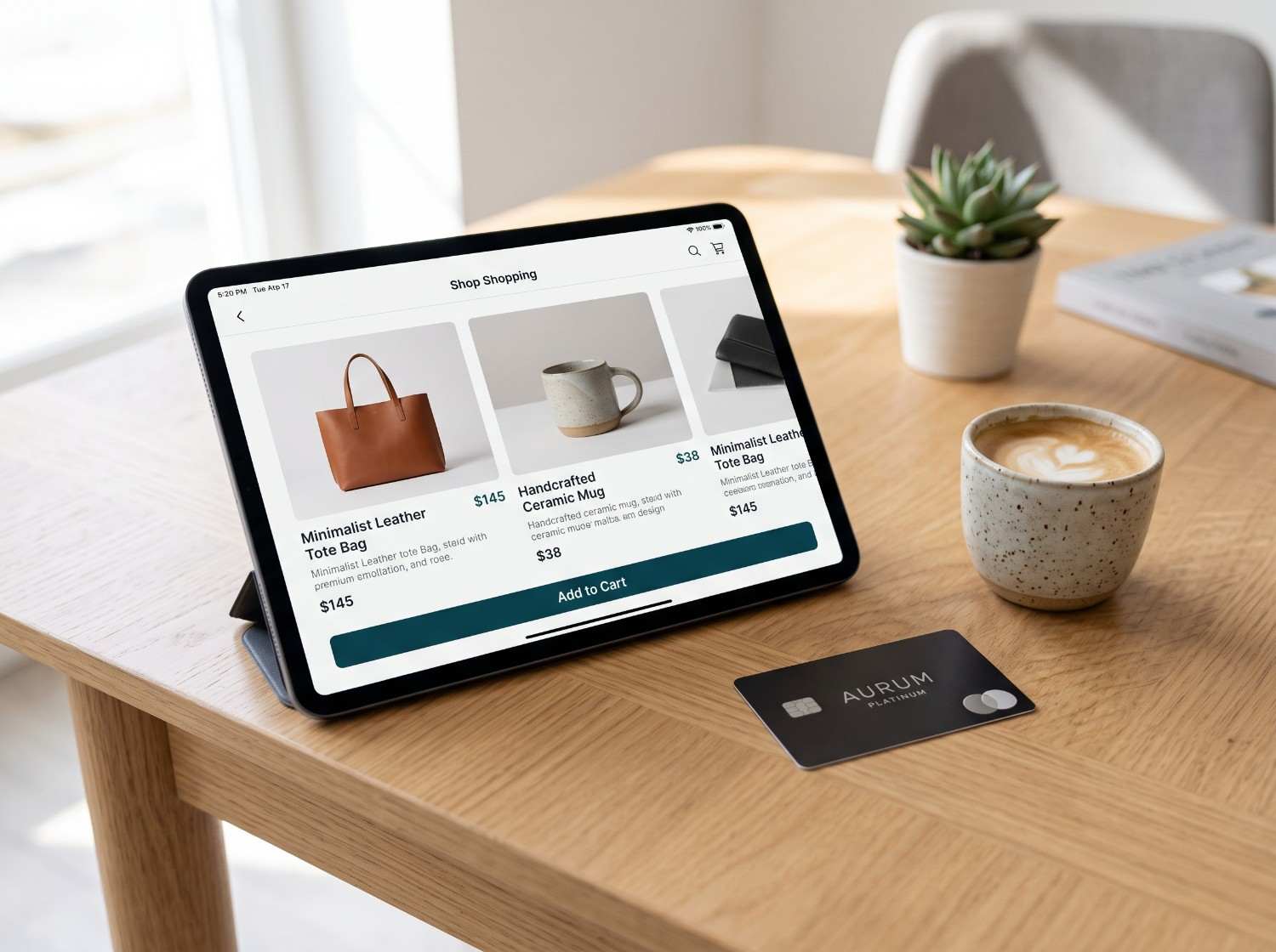 E-Commerce Shopping Interface